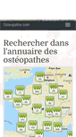 Mobile Screenshot of osteopathe.com